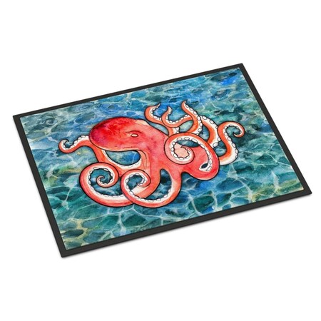 Carolines Treasures 18 x 27 in. Octopus Indoor or Outdoor Mat BB5357MAT